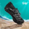 imageSEEKWAY Water Shoes Men Women Adult QuickDry Aqua Sock Barefoot for Beach Swim River Pool Lake Hiking Kayaking Surfing1b406 Black