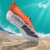 imageSEEKWAY Water Shoes Men Women Adult QuickDry Aqua Sock Barefoot for Beach Swim River Pool Lake Hiking Kayaking Surfing1i418 Gradient Orange White