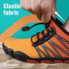 imageSEEKWAY Water Shoes Men Women Adult QuickDry Aqua Sock Barefoot for Beach Swim River Pool Lake Hiking Kayaking Surfing1k420 Gradient Orange Yellow