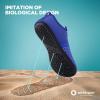 imageSEEKWAY Water Shoes QuickDry Aqua Socks Barefoot Slipon for Beach Pool Swim River Yoga Lake Surf Women Men Black SK0011csplice Blue