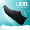 imageSEEKWAY Water Shoes QuickDry Aqua Socks Barefoot Slipon for Beach Pool Swim River Yoga Lake Surf Women Men Black SK0013a741 Black