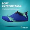 imageSEEKWAY Water Shoes QuickDry Aqua Socks Barefoot Slipon for Beach Pool Swim River Yoga Lake Surf Women Men Black SK0013c743 Blue
