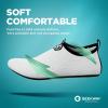 imageSEEKWAY Water Shoes QuickDry Aqua Socks Barefoot Slipon for Beach Pool Swim River Yoga Lake Surf Women Men Black SK0013d744 White