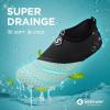 imageSEEKWAY Water Shoes QuickDry Aqua Socks Barefoot Slipon for Beach Pool Swim River Yoga Lake Surf Women Men Black SK0013f787 Green