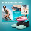 imageSEEKWAY Water Shoes QuickDry Aqua Socks Barefoot Slipon for Beach Pool Swim River Yoga Lake Surf Women Men Black SK0013f787 Green