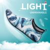 imageSEEKWAY Water Shoes QuickDry Aqua Socks Barefoot Slipon for Beach Pool Swim River Yoga Lake Surf Women Men Black SK0017bemint Leaf