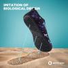imageSEEKWAY Water Shoes QuickDry Aqua Socks Barefoot Slipon for Beach Pool Swim River Yoga Lake Surf Women Men Black SK0017castar
