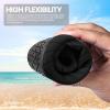 imageSEEKWAY Water Shoes Women Men Adult QuickDry Aqua Socks Barefoot Non Slip for Beach Swim River Pool Lake surf Black SK002U1astripe Black2