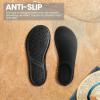 imageSEEKWAY Water Shoes Women Men Adult QuickDry Aqua Socks Barefoot Non Slip for Beach Swim River Pool Lake surf Black SK002U1astripe Black2