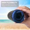 imageSEEKWAY Water Shoes Women Men Adult QuickDry Aqua Socks Barefoot Non Slip for Beach Swim River Pool Lake surf Black SK002U1cstripe Blue2