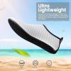 imageSEEKWAY Water Shoes Women Men Adult QuickDry Aqua Socks Barefoot Non Slip for Beach Swim River Pool Lake surf Black SK002U1dstripe White2