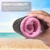 imageSEEKWAY Water Shoes Women Men Adult QuickDry Aqua Socks Barefoot Non Slip for Beach Swim River Pool Lake surf Black SK002U1estripe Pink2