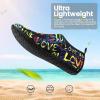 imageSEEKWAY Water Shoes Women Men Adult QuickDry Aqua Socks Barefoot Non Slip for Beach Swim River Pool Lake surf Black SK002U2b1352 Love Rainbow