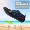 imageSEEKWAY Water Shoes Women Men Adult QuickDry Aqua Socks Barefoot Non Slip for Beach Swim River Pool Lake surf Black SK002U2c1172 Watermarks