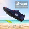 imageSEEKWAY Water Shoes Women Men Adult QuickDry Aqua Socks Barefoot Non Slip for Beach Swim River Pool Lake surf Black SK002U2f1371 Cherrim