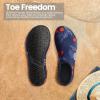 imageSEEKWAY Water Shoes Women Men Adult QuickDry Aqua Socks Barefoot Non Slip for Beach Swim River Pool Lake surf Black SK002U2f1371 Cherrim
