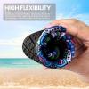 imageSEEKWAY Water Shoes Women Men Adult QuickDry Aqua Socks Barefoot Non Slip for Beach Swim River Pool Lake surf Black SK002U2g1219 Floral Glass