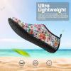 imageSEEKWAY Water Shoes Women Men Adult QuickDry Aqua Socks Barefoot Non Slip for Beach Swim River Pool Lake surf Black SK002U2i1335 Floral