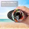 imageSEEKWAY Water Shoes Women Men Adult QuickDry Aqua Socks Barefoot Non Slip for Beach Swim River Pool Lake surf Black SK002U2i1335 Floral