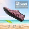 imageSEEKWAY Water Shoes Women Men Adult QuickDry Aqua Socks Barefoot Non Slip for Beach Swim River Pool Lake surf Black SK002U2k1313 Paint Spot