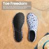 imageSEEKWAY Water Shoes Women Men Adult QuickDry Aqua Socks Barefoot Non Slip for Beach Swim River Pool Lake surf Black SK002U2l1062 Wave Point