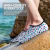 imageSEEKWAY Water Shoes Women Men Adult QuickDry Aqua Socks Barefoot Non Slip for Beach Swim River Pool Lake surf Black SK002U2l1062 Wave Point