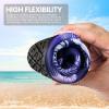 imageSEEKWAY Water Shoes Women Men Adult QuickDry Aqua Socks Barefoot Non Slip for Beach Swim River Pool Lake surf Black SK002U2m1431 Leaffeather