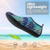 imageSEEKWAY Water Shoes Women Men Adult QuickDry Aqua Socks Barefoot Non Slip for Beach Swim River Pool Lake surf Black SK002U2n1012 Fern Leaf