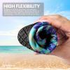 imageSEEKWAY Water Shoes Women Men Adult QuickDry Aqua Socks Barefoot Non Slip for Beach Swim River Pool Lake surf Black SK002U2n1012 Fern Leaf