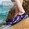 imageSEEKWAY Water Shoes Women Men Adult QuickDry Aqua Socks Barefoot Non Slip for Beach Swim River Pool Lake surf Black SK002U2n1511 Mermaid