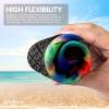 imageSEEKWAY Water Shoes Women Men Adult QuickDry Aqua Socks Barefoot Non Slip for Beach Swim River Pool Lake surf Black SK002U2s1001 Rainbow Tiedye