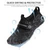 imageSEEKWAY Barefoot Water Shoes for Kids  Wide Toe Box and QuickDry Sand Shoes Toddler for Hiking Swim Beach Pool Kayak Sport Accessories Camping Essentials MustHaves for Boys Girls Sizes3bblack