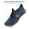 imageSEEKWAY Barefoot Water Shoes for Kids  Wide Toe Box and QuickDry Sand Shoes Toddler for Hiking Swim Beach Pool Kayak Sport Accessories Camping Essentials MustHaves for Boys Girls Sizes3anavy Blue