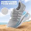 imageSEEKWAY Mens Womens Water Shoes Quick Dry Aqua Shoes Barefoot for Beach Surf Hiking Pool Water Sports1flight Gray