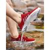 imageSEEKWAY Mens Womens Water Shoes Quick Dry Aqua Shoes Barefoot for Beach Surf Hiking Pool Water Sports1hred White