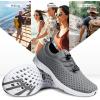 imageSEEKWAY Mens Womens Water Shoes Quick Dry Aqua Shoes Barefoot for Beach Surf Hiking Pool Water Sports3dcool Grey