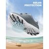 imageSEEKWAY Mens Womens Water Shoes Quick Dry Aqua Shoes Barefoot for Beach Surf Hiking Pool Water Sports3dcool Grey