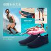 imageSEEKWAY Water Shoes Aqua Socks Barefoot QuickDry Slipon for Women Men Beach Pool Swim River Lake Surf Drop Blue SK001