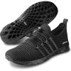 imageSEEKWAY Mens Womens Water Shoes Quick Dry Aqua Shoes Barefoot for Beach Surf Hiking Pool Water Sports2cknit Galaxy
