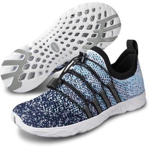 imageSEEKWAY Mens Womens Water Shoes Quick Dry Aqua Shoes Barefoot for Beach Surf Hiking Pool Water Sports1sthree Colour