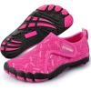 imageSEEKWAY Barefoot Water Shoes for Kids  Wide Toe Box and QuickDry Sand Shoes Toddler for Hiking Swim Beach Pool Kayak Sport Accessories Camping Essentials NonSlip for Boys Girls Sizes1c103 Rose